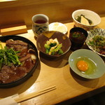 はらまさ - すき焼き定食　￥１，５００ H28.04