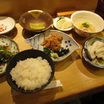 はらまさ - 鯛茶漬けセット　￥１，３００ H28.05