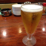 麺匠 大悟 - ハートランドビールグラス
