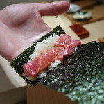 寿しの吉乃 - 2016.10 〆のその１：おかか巻き