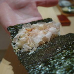 寿しの吉乃 - 2016.10 〆のその１：おかか巻き
