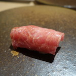 寿しの吉乃 - 2016.10 大間のマグロトロ