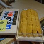 寿しの吉乃 - 2016.10 本日の主役その２：函館はだての生うに