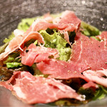 焼肉ホルモンせいご - 冷菜　イタリア生ハムのフレンチサラダ