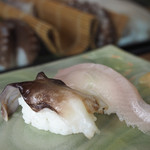 Sushi Masa - 鳥貝、カンパチ