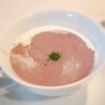 トックブランシュ - 紫芋のスープ