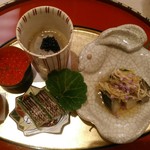 たきや - 前菜盛り合わせ