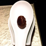 鶏Soba 座銀 - 本日の季節の品は甘栗