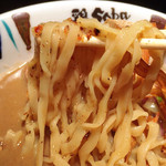 鶏Soba 座銀 にぼし店 - 煮干し吟醸nigoriの平打ち麺