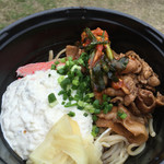 立川マシマシ - タルタル焼肉麺