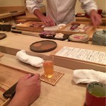 鮨　仙八 - 職人技が目の前で見れます(^^)