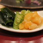 鮨 山浦 - 28年10月　小柱酢味噌