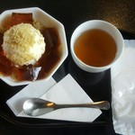 恵那寿や - 【2016.10】栗パフェ(税込950円)