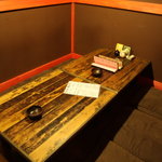 独楽 - 個室テーブル1