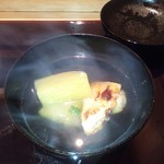 はらまさ - 茄子とのどぐろ　椀