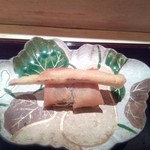 はらまさ - すっぽんの春巻き　ヤングコーンの天婦羅