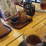 い草製麺所 - ほうじ茶おいしい！