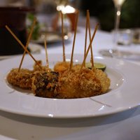 カーザ ヴィニタリア - ポルチーニと真蛸のパン粉揚げ