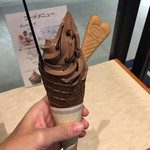 ダークチョコソフト