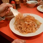 横濱飯店 - 玉葱ゴハン７２０円