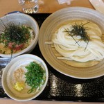 う道 - ・「ねぎとろ小丼＆ざるうどん(\750)」