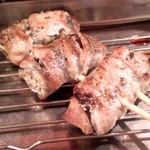 新小屋 - 「季節野菜の豚バラ巻」ナス