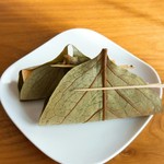  四代 嘉心 - 2016/10  秋季限定の柿の葉餅