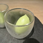 meli melo - ２０１６年１０月１日の大葉のソルベ