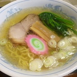 Saika - 彩華セットの塩ラーメン2016.9月