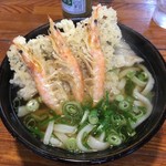 うどん平 - 海老ごぼう天うどん