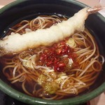 ゆで太郎 - 直線的な海老天