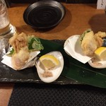 酒囲屋本店 - 蛤の天ぷら
