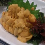 黒潮寿し - ウニをつまみで