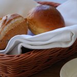 レストラン 竜神亭 - 「オードヴルランチA」のパン