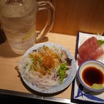 立呑み晩杯屋 - 割モノお薦め！刺し身爆安で美味い速い！