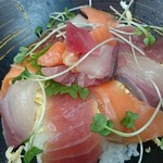 海鮮物語 旧店名 Free S 鶴橋 海鮮丼 食べログ