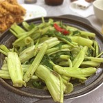 Ming Kee Seafood Restaurant - 夏場はコレ！　蝦醤通菜煲
