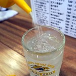 立ち呑み 魚平 - クエン酸をササーッ！