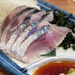 自店仕込み しめさば￥200