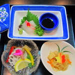 日本料理　川長 - お造り・酢の物・煮物