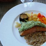 レストラン 竜神亭 - 「オードヴルランチA」のメイン（魚を選択）