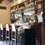 酒麺房 さの屋 - カウンターがもの寂しげ・・