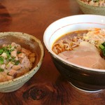 大好きだった辛醤油ラーメン＋小チャーシュー丼ともお別れ（；；）