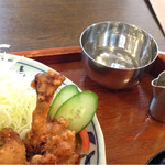 Shuzenji No Youshokuya - フィンガーボール、ドレッシング、味噌汁
