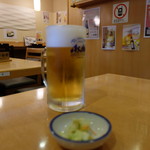 山吹 - 生ビール（５５０円）