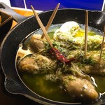 グラッタチェーロ サッポロ - 牡蠣のアヒージョ800円