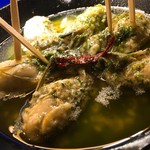 牡蠣のアヒージョ800円