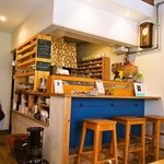 喫茶 Stove - 店内（カウンター席）