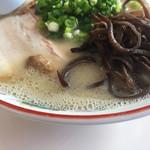 長崎楼 - 2016年10月初旬 スープの泡ぶくアップ