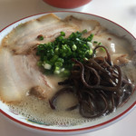 長崎楼 - 2016年10月初旬  チャーシューメン大盛 豚バラチャーシュー